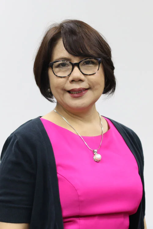 Dr. Joanna Feliciano-Soberano, OCI Regional Director for South East Asia